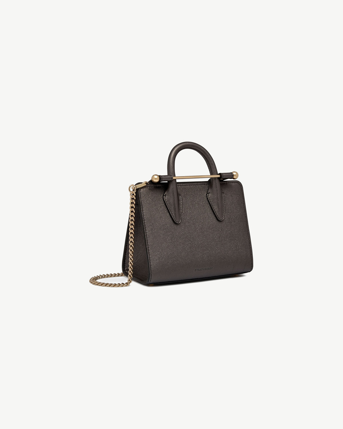 Nano Tote - Metallic Anthracite Caviar