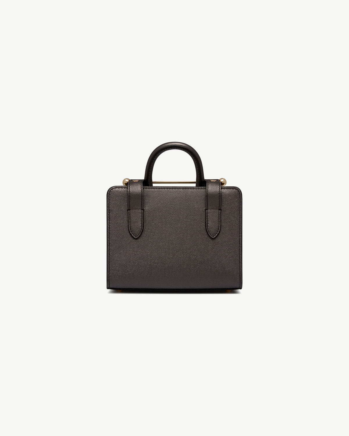 Nano Tote - Metallic Anthracite Caviar
