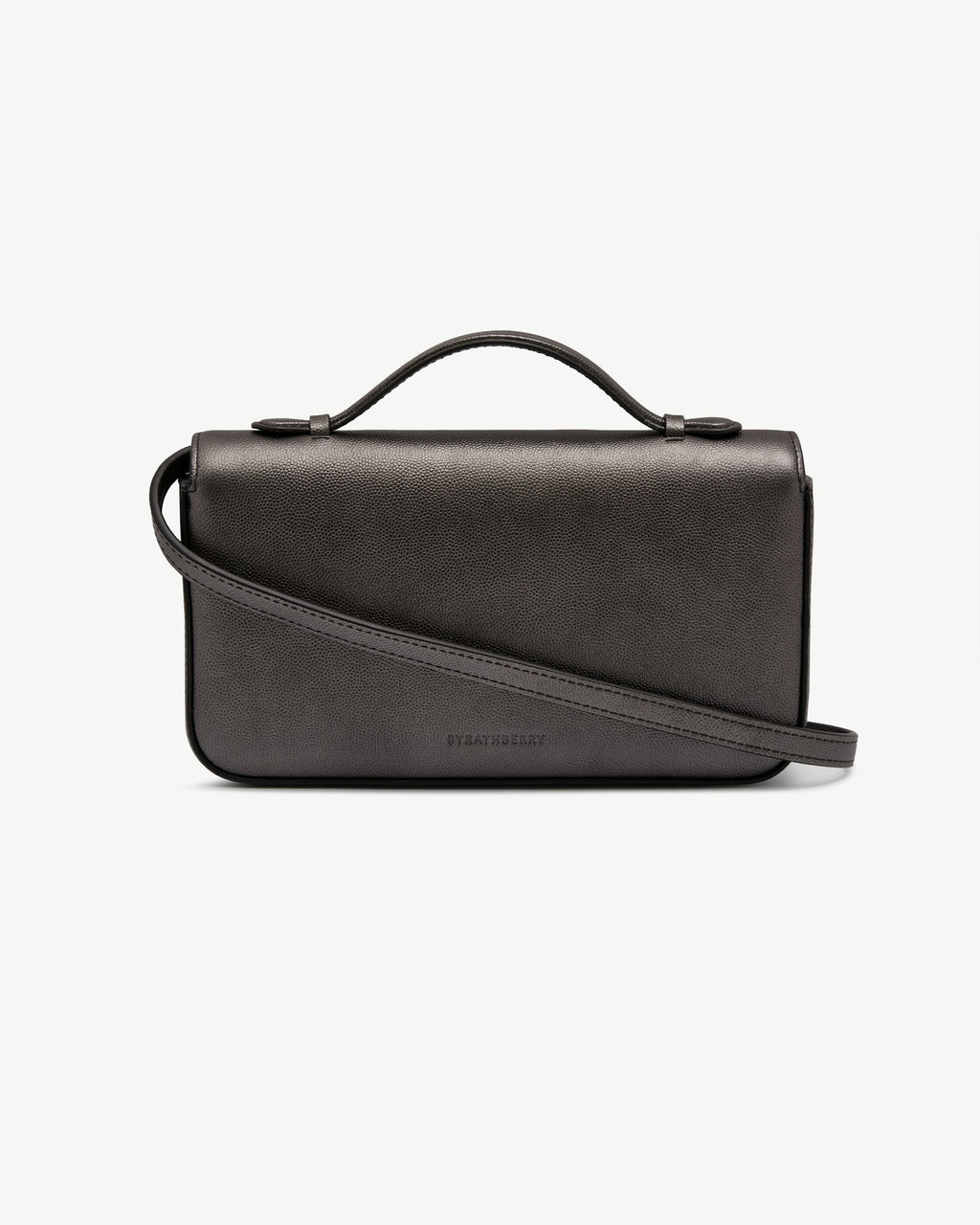 Nocturn Clutch - Metallic Anthracite Caviar