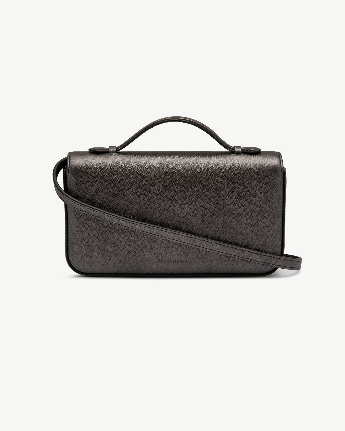 Nocturn Clutch - Metallic Anthracite Caviar