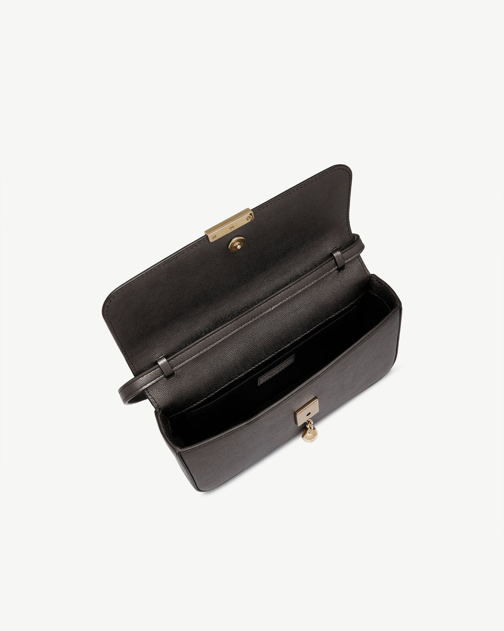 Nocturn Clutch - Metallic Anthracite Caviar